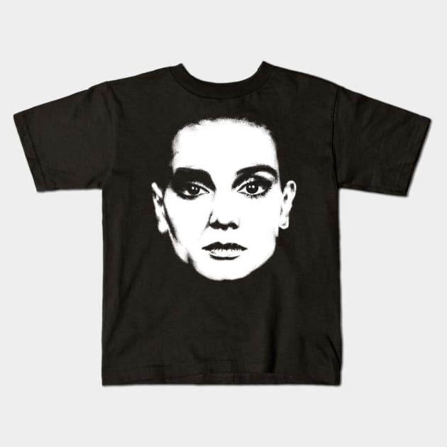 Sinead O’Connor Kids T-Shirt by Ironink